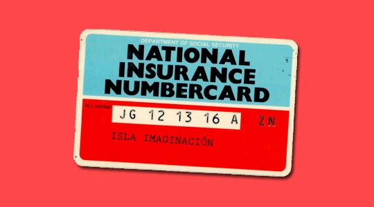 NI numeris, socialinio draudimo numeris, anglija, Londonas, Jungtinė Karalystė